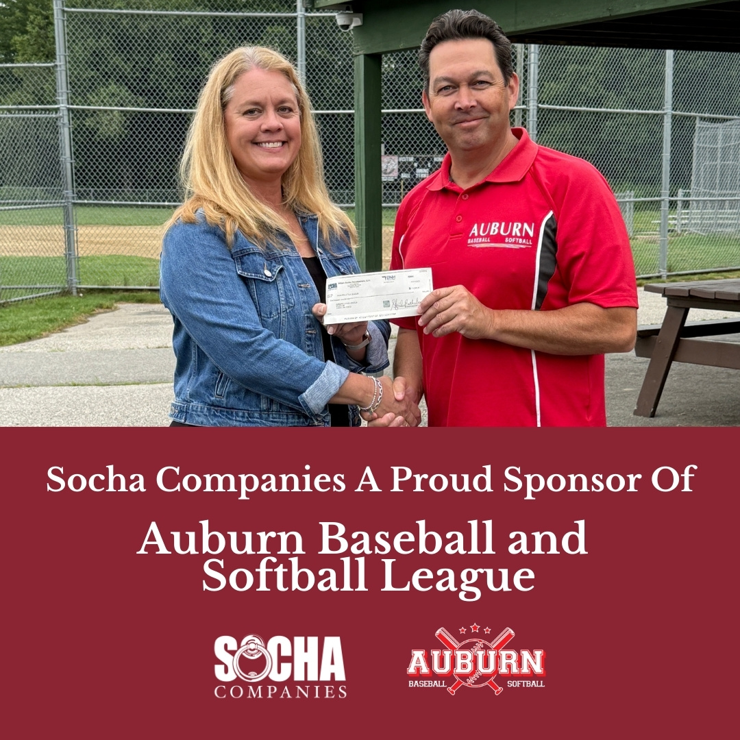Socha Companies is a Proud Sponsor of Auburn Little League
